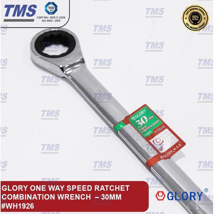 EXAMINER Glory One Way Speed Ratchet Combination Wrench 30MM #WH1926 - Original