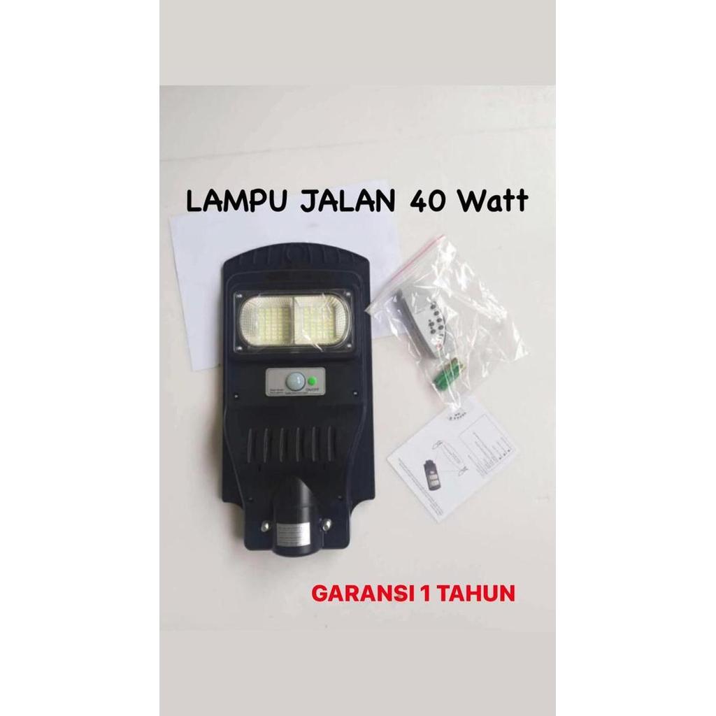 Lampu jalan led 40watt pju Lampu jalan 40Watt solar cell LED