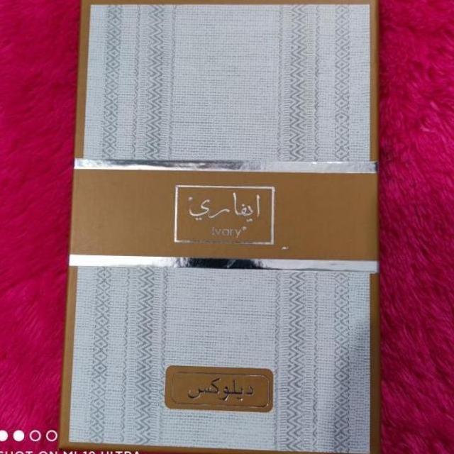 Sorban Putih Ivary Made In Saudi Arabia