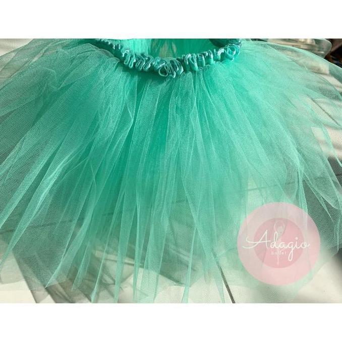 TUTU BALET ADAGIO BALLET ANAK - ROK TUTU TULLE TILE MINT RG