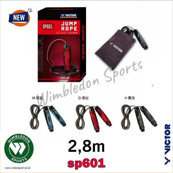 Promo Weighted Jump Rope VICTOR SP601 / Tali Skipping Victor COD