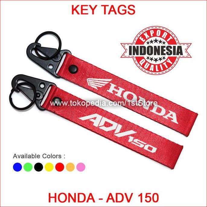 Gantungan Kunci Honda ADV 150 Keychain Logo Motor ADV150 CBS ABS CBU