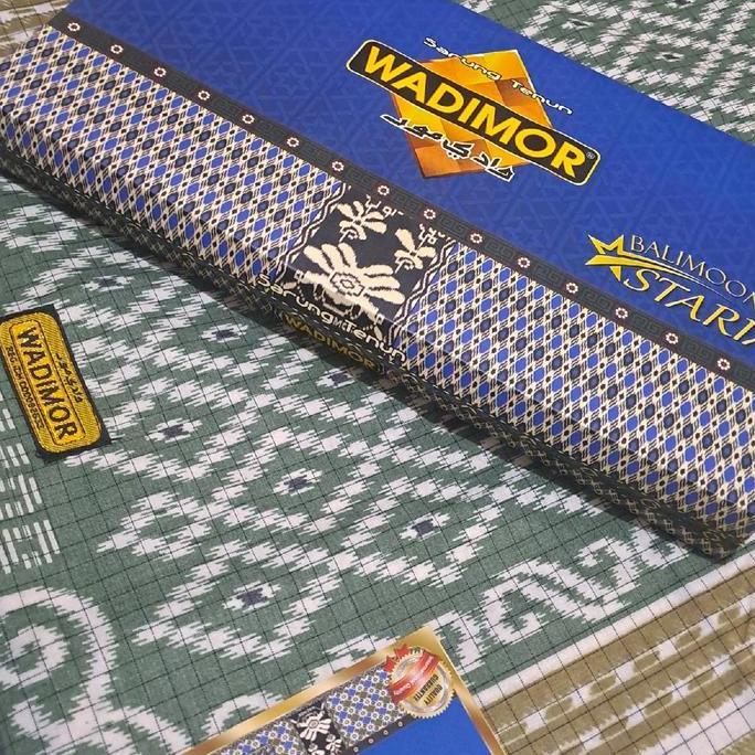 Sarung Wadimor Staria Ori - Murah Motif Mewah Berkualitas Bahan Nyaman Cocok Untuk Ibadah Kain Pria 
