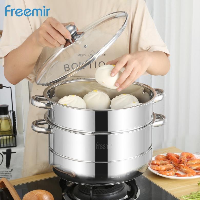 [Premium Instant] Freemir Panci Kukus Anti Lengket Multifungsi