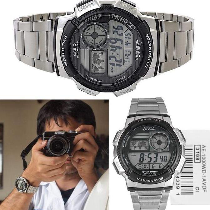 CASIO AE-1000WD-1AVDF AE-1000WD-1A JAM TANGAN ORIGINAL