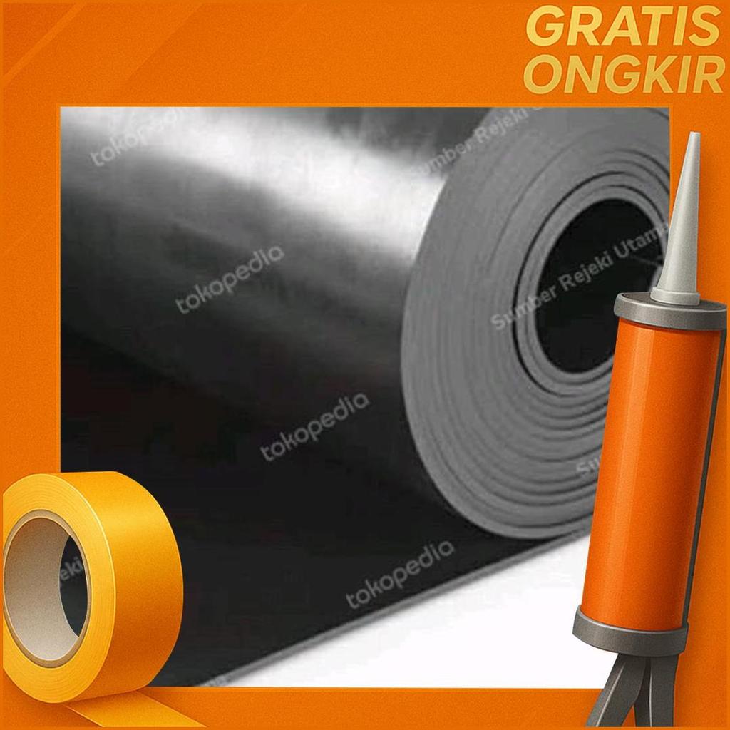 Rubber Sheet Epdm Lembaran Tebal 3Mm