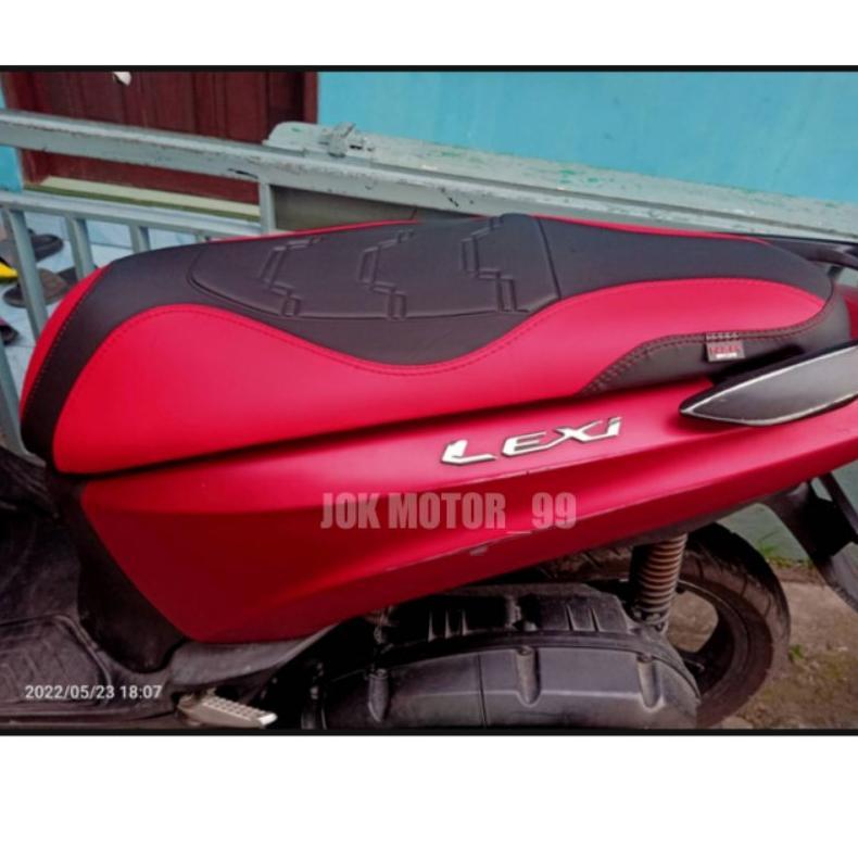 Stok Baru - Sarung Jok Motor/Kulit Jok Motor Vario, Beat, Scoopy, Nmax, PCX, Aerox, Lexi, Premium Vi