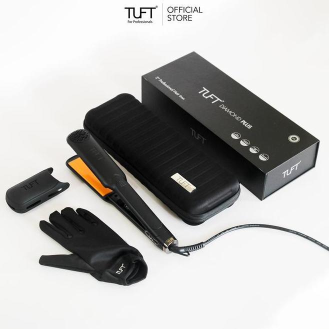 Tuft V2 Diamond Plus 2 Inch Hair Strahtener Catokan Rambut