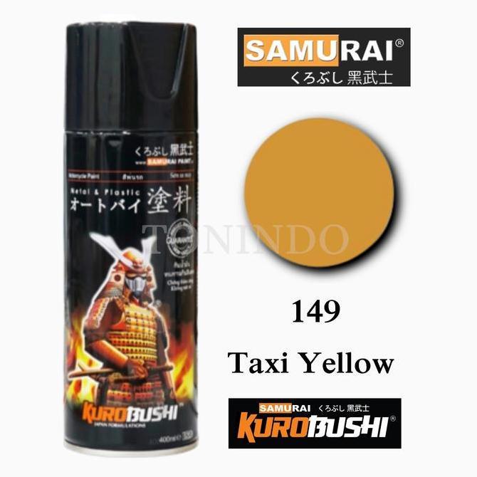 Cat Samurai Taxi Yellow 149 Cat Semprot / Spray Kuning Taksi