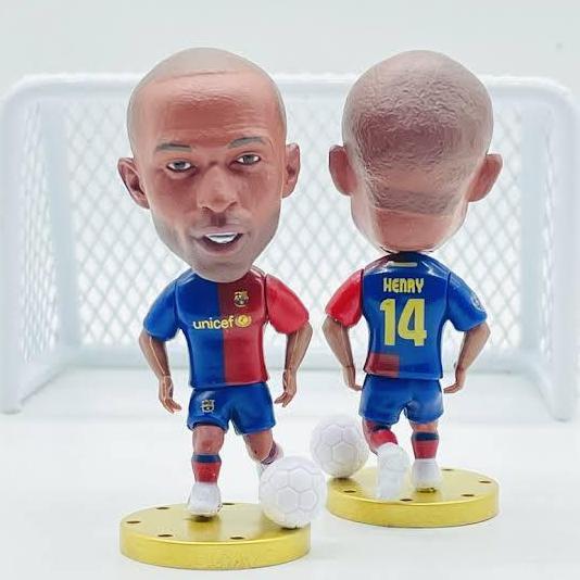 Action figure Thierry Henry FC Barcelona 2009 soccerwe
