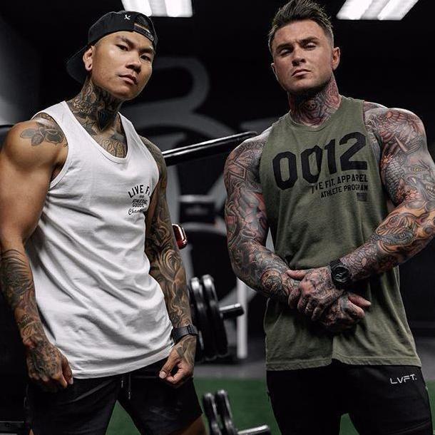 Promo TANKTOP GYM LIVE FIT L-1910 Diskon