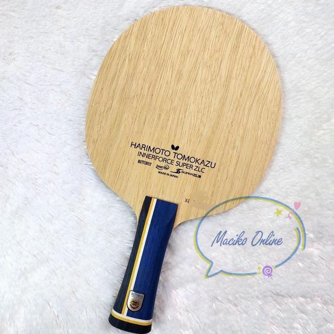 BEBAS ONGKIR - Harimoto Tomokazu Innerforce Super ZLC FL~Kayu Bet Butterfly Harimoto