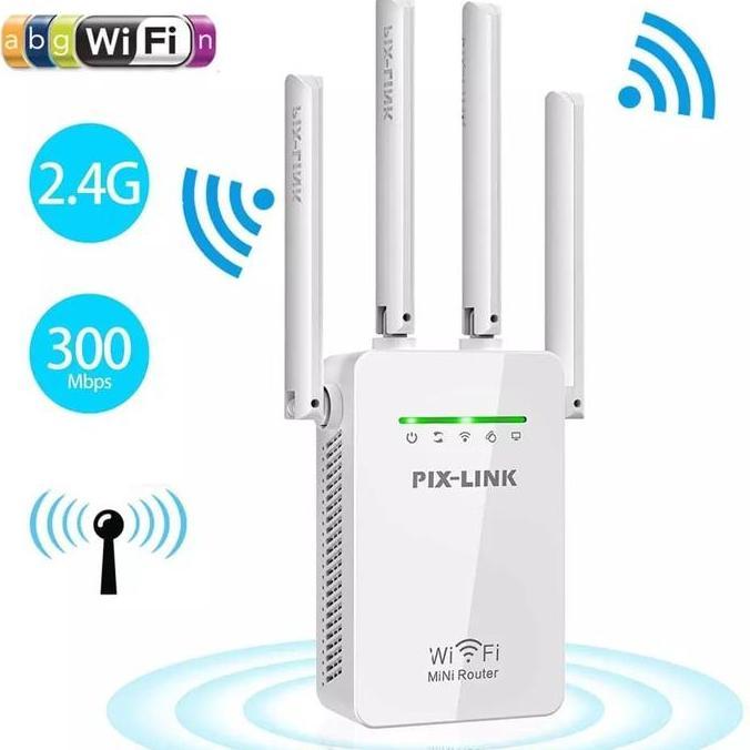 PIX-LINK 300M Wireless Wifi Range Extender Router Repeater AP LV-WR09