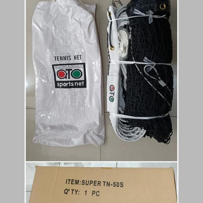 Net tenis net tennis lapangan GTO Super TN-50S 2,5 mm