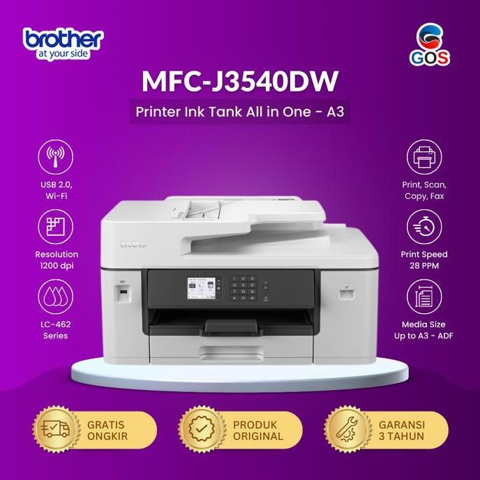 BROTHER Printer Inkjet MFC J3540 DW