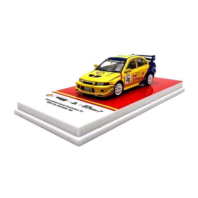 TARMAC WORKS JDM Collection x Shell x Grand Turismo 7 Mitsubishi Lancer Evolution VI GSR T.M. EDITIO