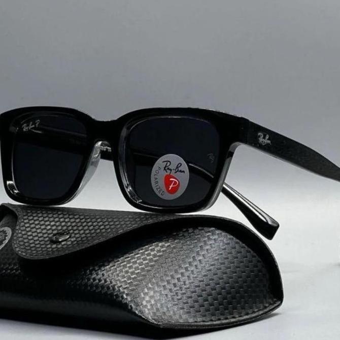 PRODUK ORI kacamata rayban 7701 kotak lensa polaroized lensa anti uv400 protection authentic
