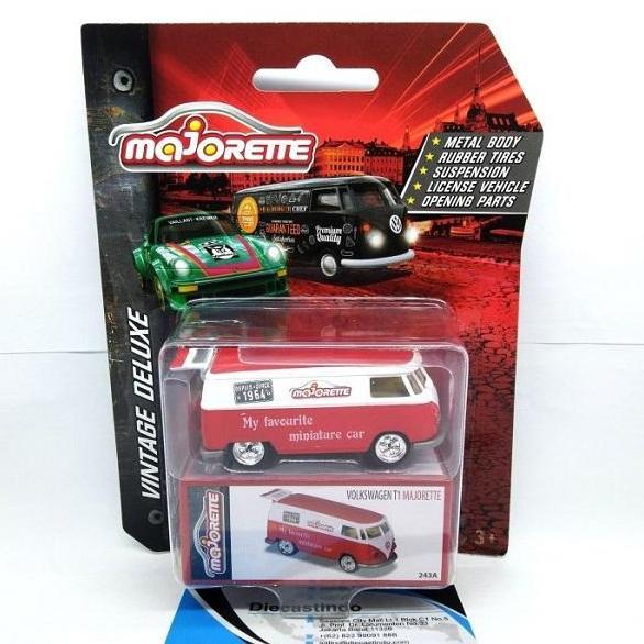 Majorette 1:64 Vintage Deluxe Volkswagen T1 Majorette