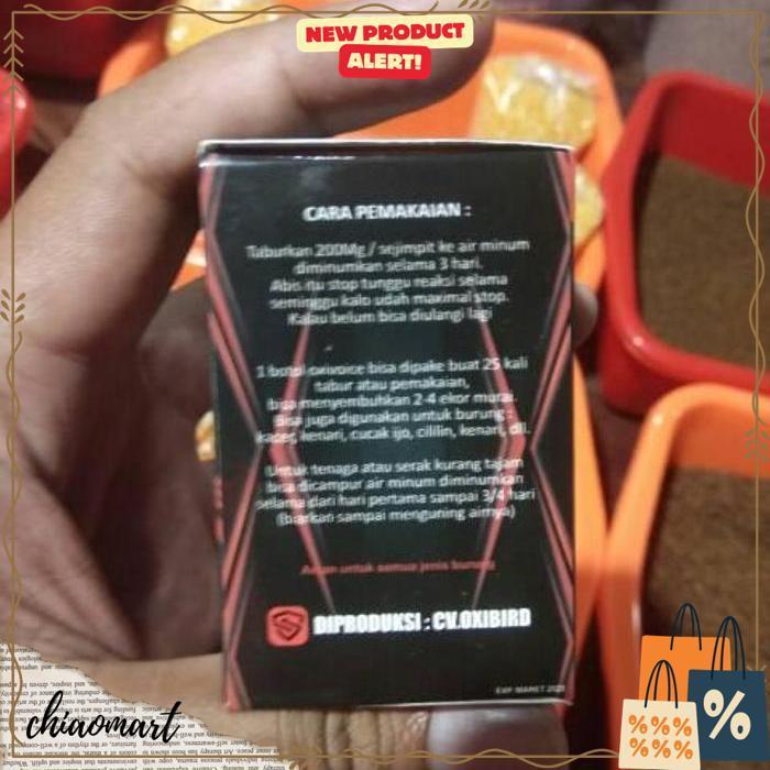 [Jtm] Oxivoice Energy Serbuk Oxi Voice Energi Kemasan Baru / Oxi Voice By Oxibird Drs 0411