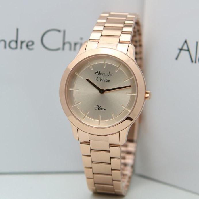 Ready [ ORIGINAL ] Jam Tangan Wanita / Cewek Alexandre Christie 2834 AC 2834