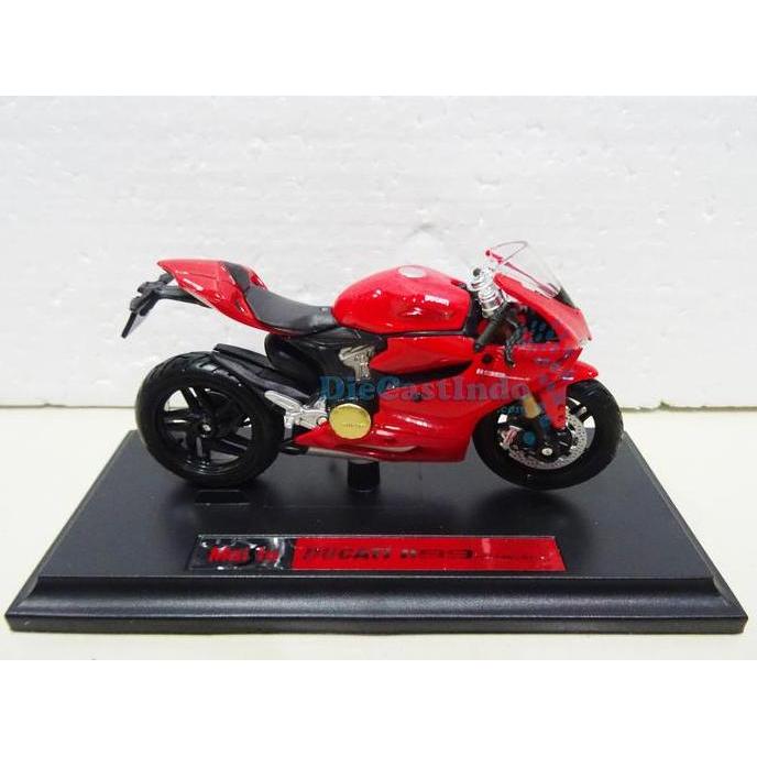 Maisto Motor - Ducati 1199 Panigale, Red - Skala 1:18