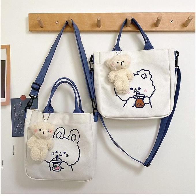 TAS SELEMPANG JINJING ANAK PEREMPUAN KARAKTER KARTUN 6266