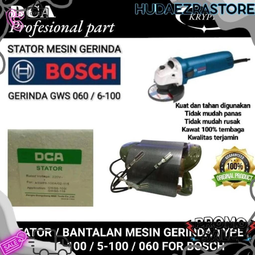 Termurah dca stator / bantalan gerinda bosch GWS-6100 /5-100 / 060