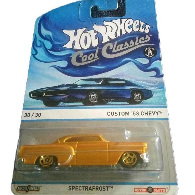 Hot Wheels Custom 53 Chevy. Card Cool Classics Series. Gold. Full Besi.
