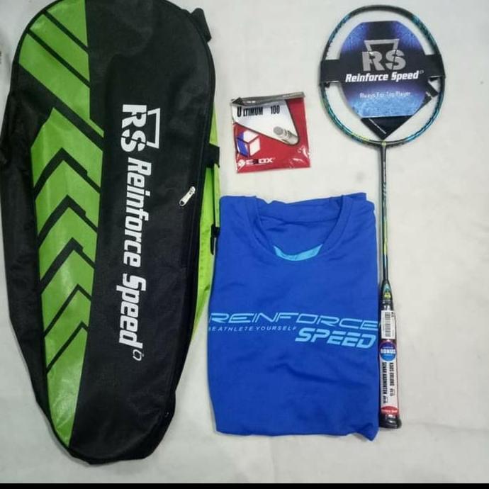 TERMURAH - RAKET BADMINTON RS ISO 777 PAKET LENGKAP
