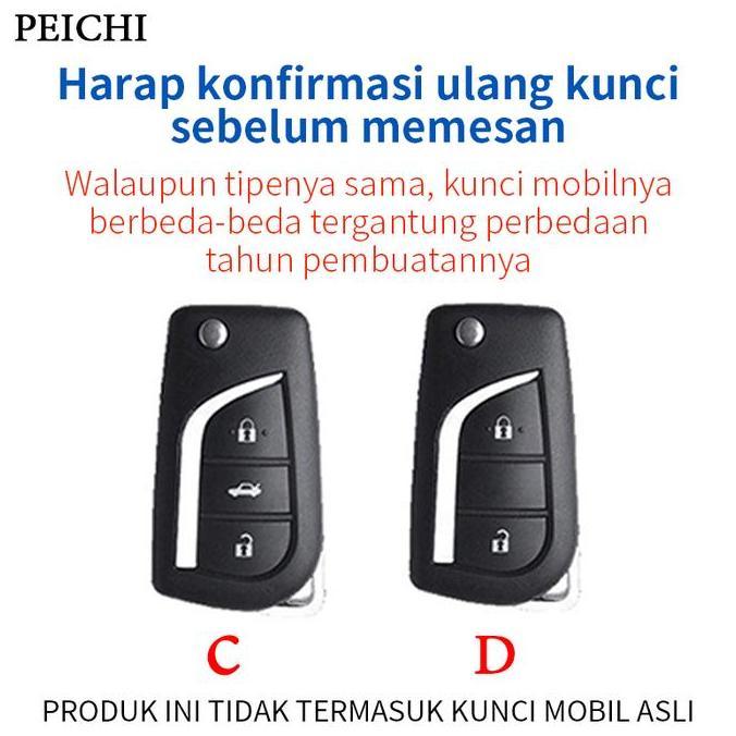 Promo PEICHI Cover Kunci Mobil For Toyota Innova Reborn COD