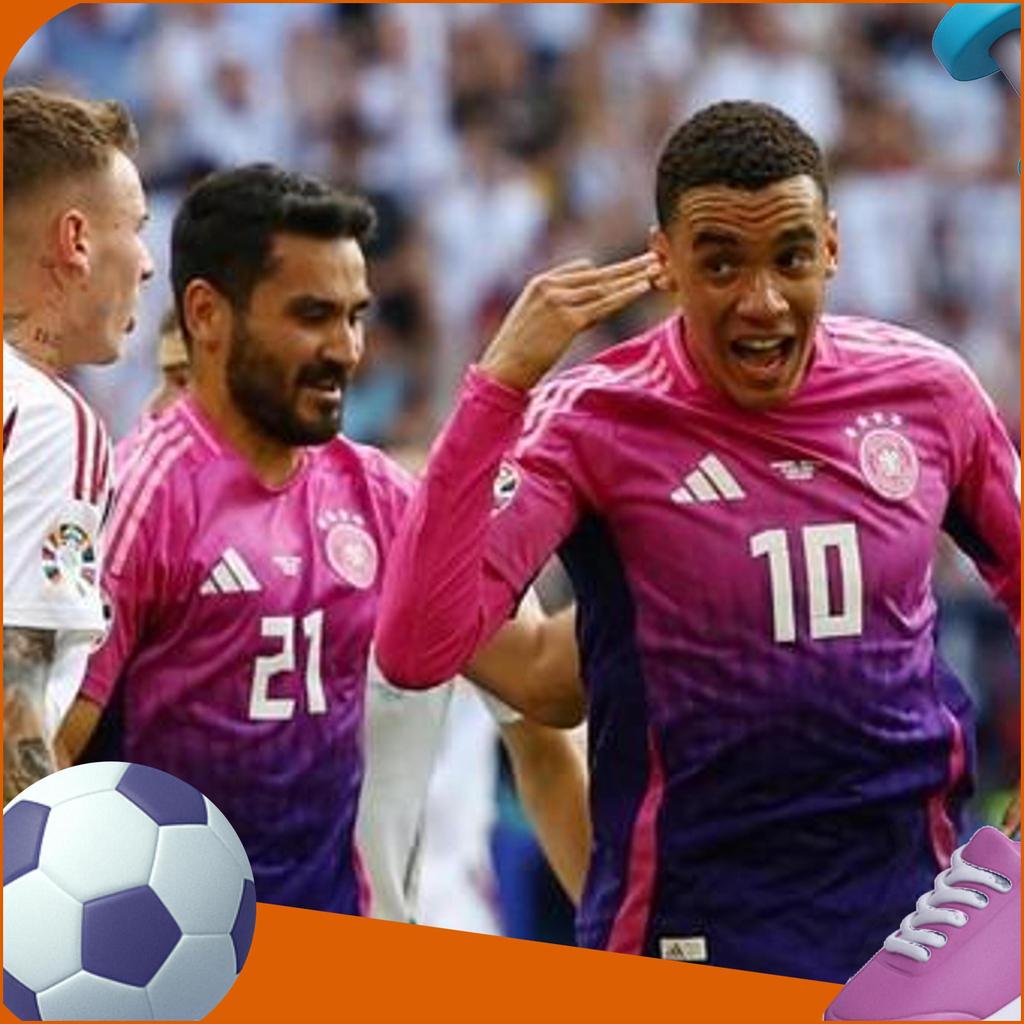 Nameset Jerman 2024 Away = Musiala (10). Original Nameset For Jersey.