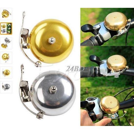 Promo Bell Sepeda Retro / Bell Sepeda Ontel / Bell Klasik Sepeda warna GOLD COD