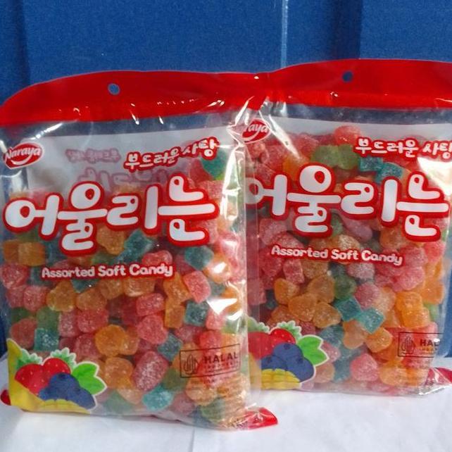 Permen Naraya Jelly Warna Warni 1 Kgnaraya Assorted Soft Candypermen Jelly Aneka Rasa Buah