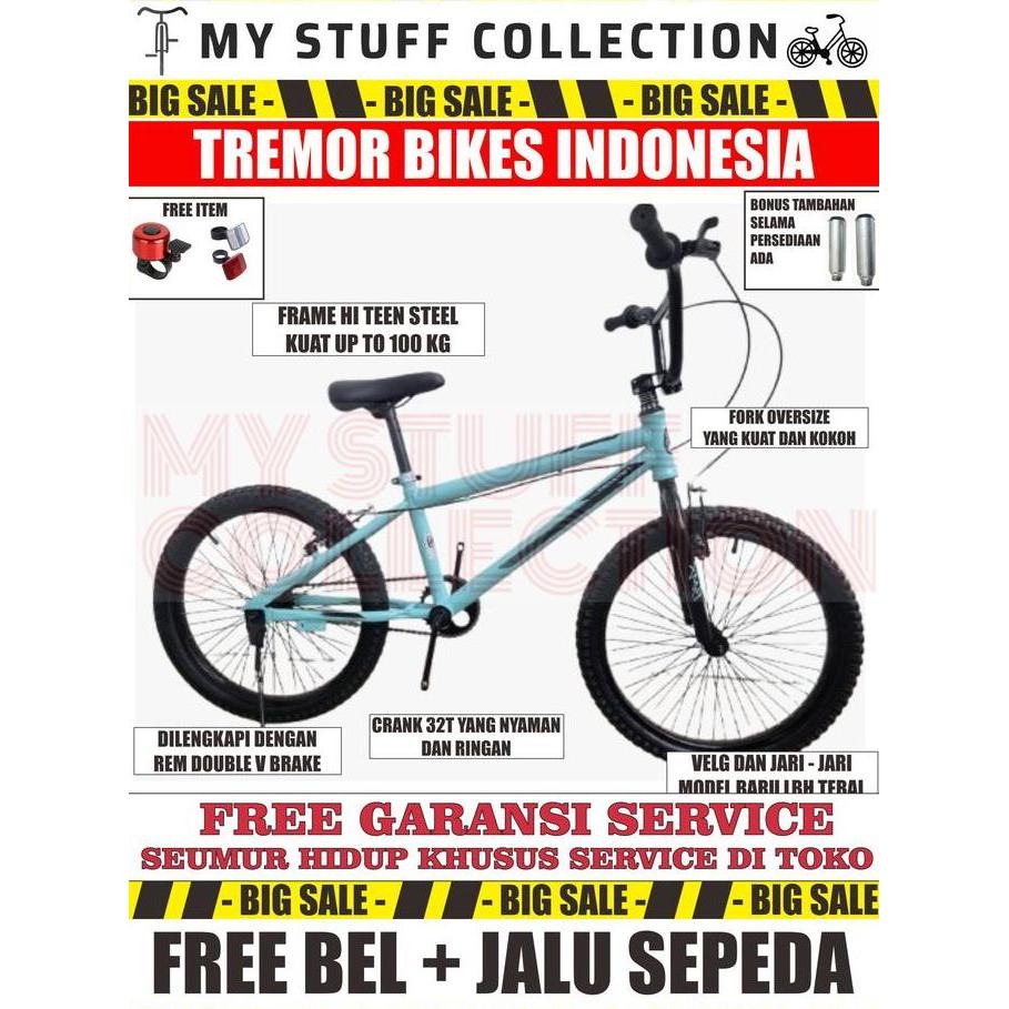 Promo SEPEDA BMX UKURAN 20 INCH FRAME HI TEEN STELL COCOK UNTUK USIA 7 TAHUN HINGGA DEWASA COD