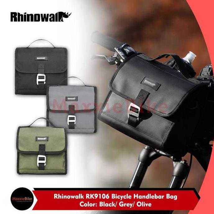 Promo RHINOWALK Tas Sepeda Multifungsi RK9106 Handlebar Bag Tas Depan Sepeda MTB Roadbike RHINOWALK 