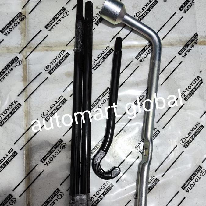 Bnr Gagang Dongkrak Komplit Fortuner Hilux Original