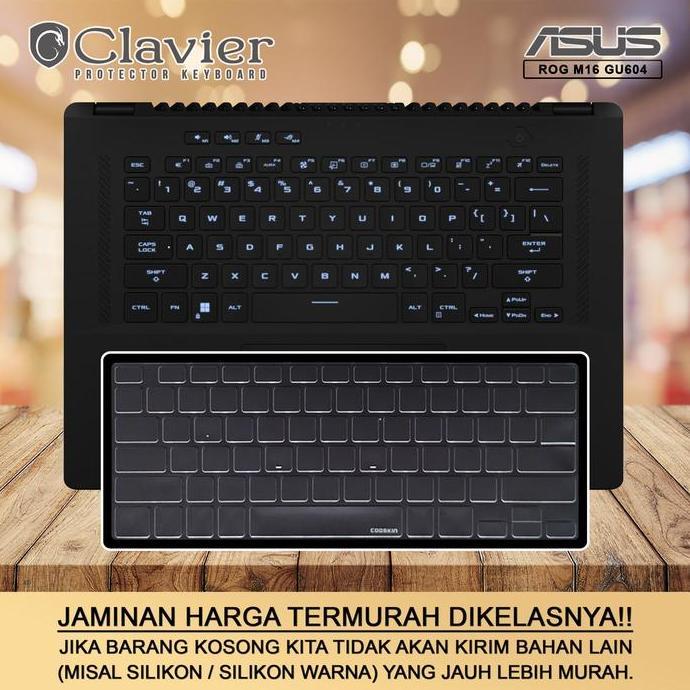 HARGA DISC - Keyboard Protector Cover Asus ROG Zephyrus M16 GU604 GU604V GU604VI