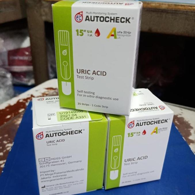 stik autocheck ASAM URAT
