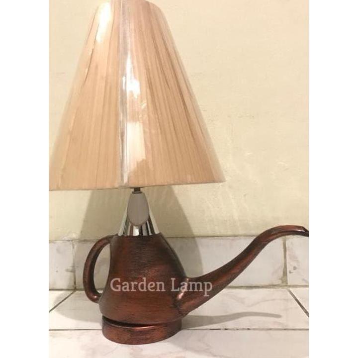 Ready  Lampu Meja Unik Aladin / Lampu Teko (LM 013) + FREE LED