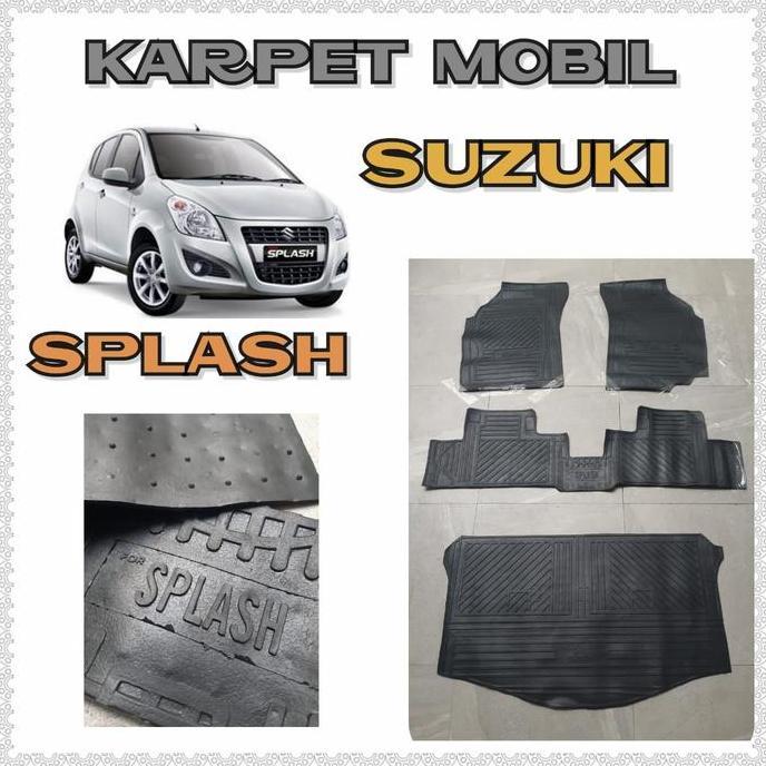 karpet karet alas lantai mobil suzuki splash
