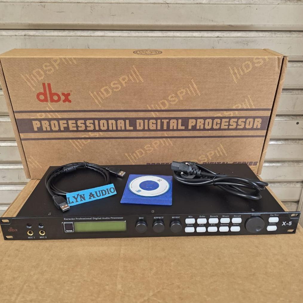 PROCESSOR KARAOKE DBX X-5 PROFESSIONAL DIGITAL PROCESSOR DBX X5