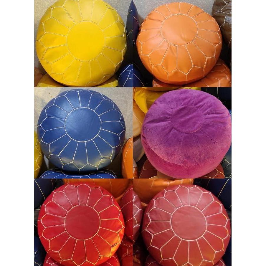 Ready bantal puff maroko turky 50*30-40cm kulit tebal