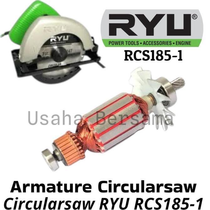 Armature For CIRCULARSAW RYU RCS185-1 / Angker Dinamo CIRCULARSAW RYU RCS185-1/ Rotor Gulungan CIRCU