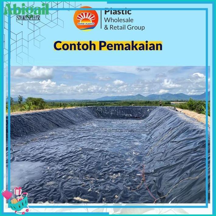 Geomembran Hdpe Tebal 500 Micron Lebar 5 Meter Bigdeal