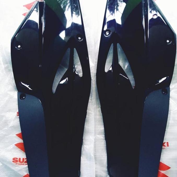 Cover Frame Side Body Tutup Bawah Suzuki Skywave Hitam Blueshine Abu Kualitas Terbaik Harga Termurah