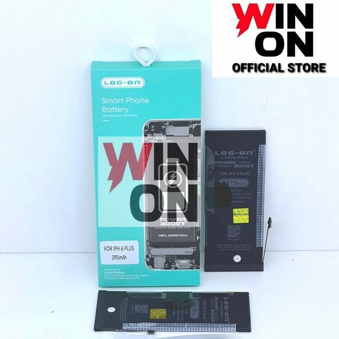 Win On - Baterai Iphone 6 Plus/Batre Iphone 6 Plus Double Power Log On