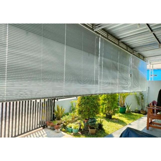 Tirai Krey Gorden Alumunium Indoor Outdoor Hzontal