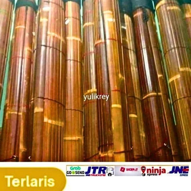 Tirai Krey Kereikere Bambu Wulung 200Cm X200Cm