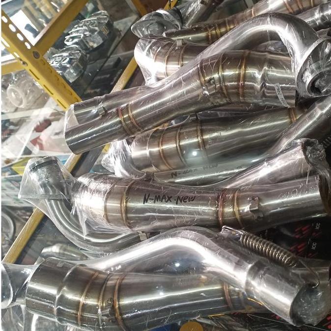 LEHER KNALPOT NMAX NEW/HEADER KNALPOT NMAX 2020/PIPA KNALPOT NEW NMAX