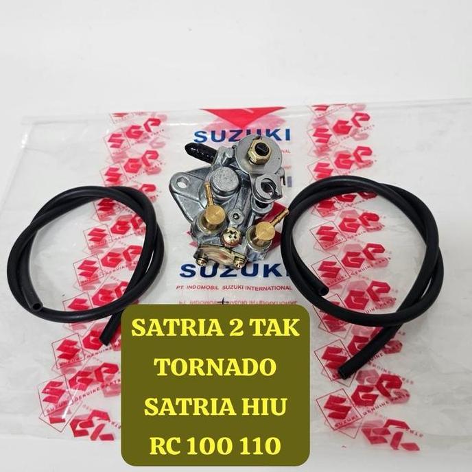 Best Promo, Pompa Oli Samping Satria 2 Tak 2T Tornado Satria Hiu Rc 100 110 Set Selang Oli Suzuki